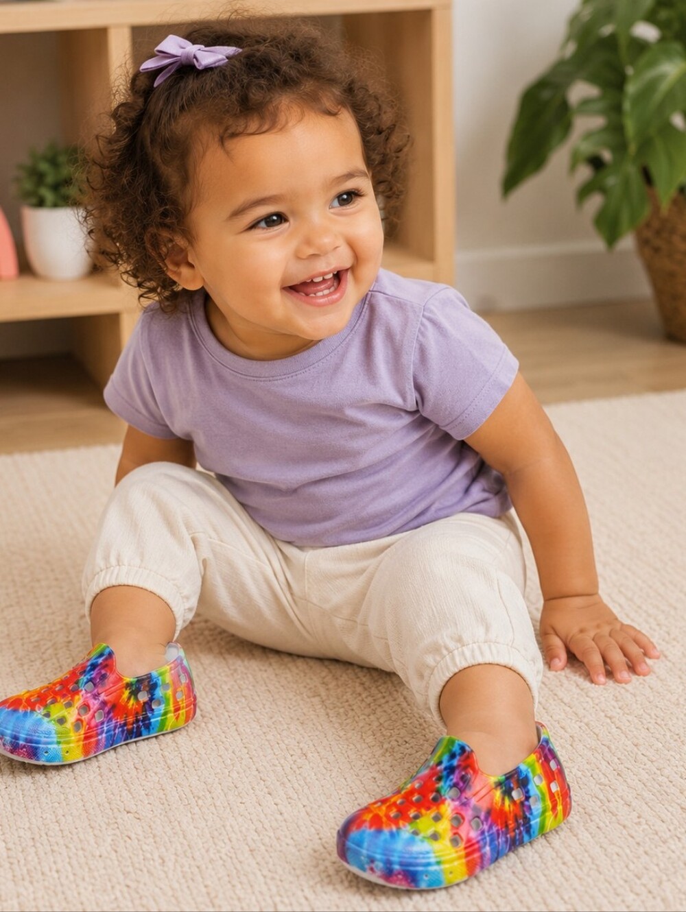 Vans Tie Dye Slip-On Clogs Toddler Approx Size 9